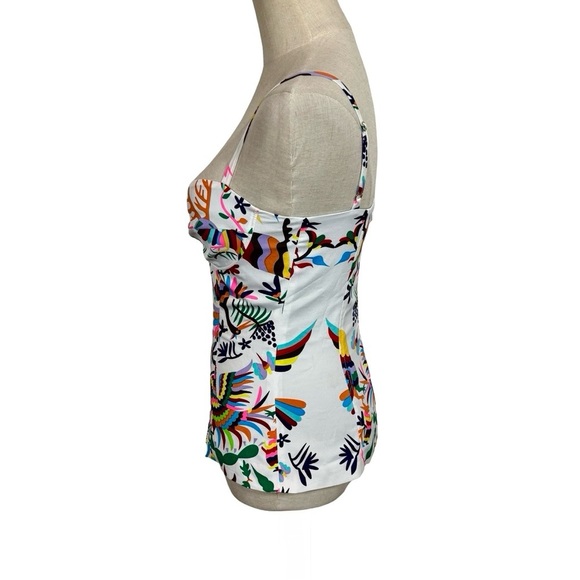 Mara Hoffman Techno Animals Otomi Bustier Top - Picture 4 of 7